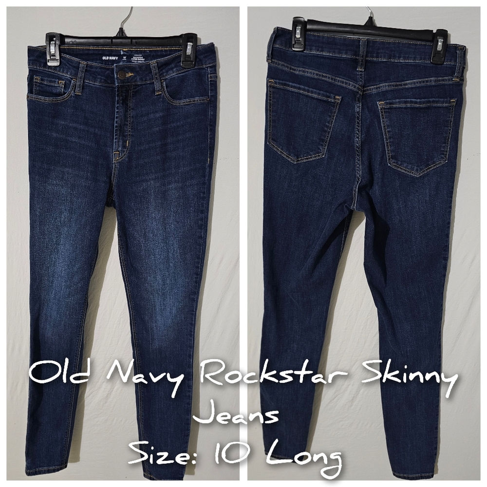 Old Navy Dark Blue Skinny Jeans